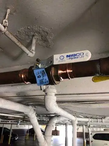 Copper pipe repair and valve work for Water Line Repair in Biscayne Bay