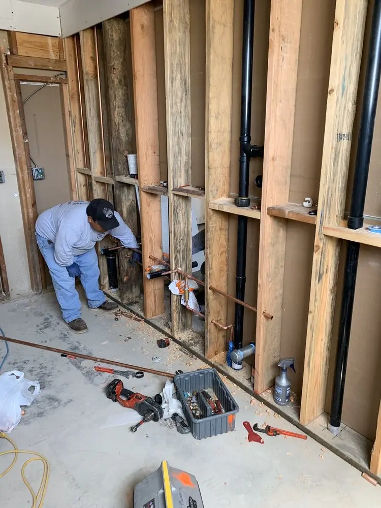 Commercial rough-in plumbing for Gas Line Repair in Biscayne Bay